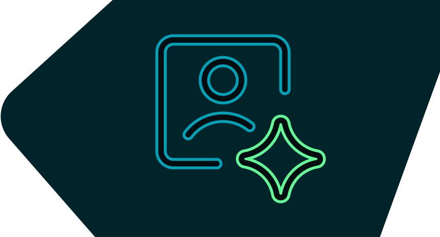 AI agent icon